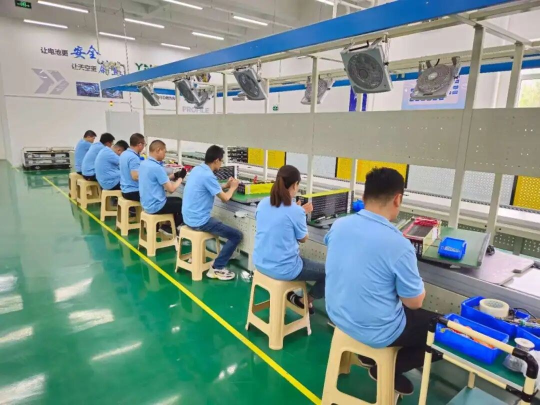 耀能锂电装配工位协同
